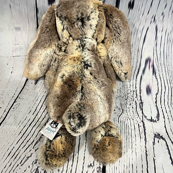 Jellycat 11" Woodland Babe Bunny Plush Brown stuffed animal toy - Picture 5 of 5
